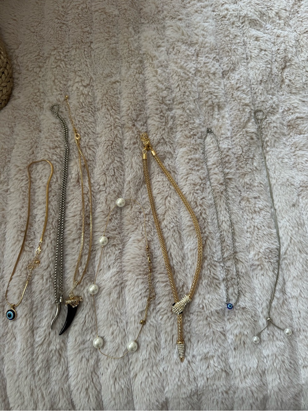 Mixed Gold and Silver Necklace Bundle